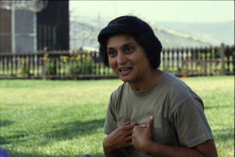 Ma Anand Sheela, former follower of Bhagwan, 1987