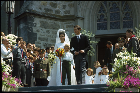 Wedding of Prince Hans-Adam and Marie of Liechtenstein, 1967