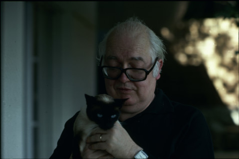 Friedrich Dürrenmatt, writer, 1979