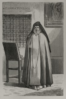 Sor Patrocinio, so-called also known as ""the nun of the wounds"" (1811-1891). Spanish nun of the