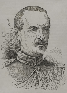 Charles Auguste Frossard (1807-1875). French general. Portrait. Engraving. ""Historia de la Guerra