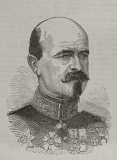 Louis-Jules Trochu (1815-1896). French general and politician. Portrait. Engraving. ""Historia de