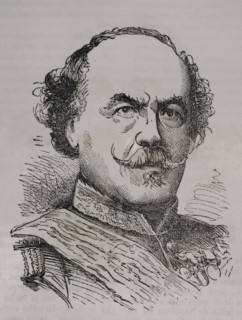 Francois Certain de Canrobert (1809-1895). Marshal of France. Portrait. Engraving. ""Historia de la