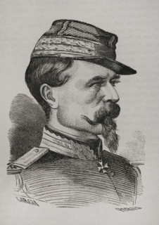 Antoine Chanzy (Antoine Alfred Eugene Chanzy) (1823-1883). French general. Portrait. Illustration