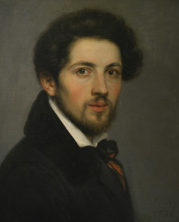 Giovanni Carnovali, called il Piccio (1804-1873). Italian painter. Self-portrait, 1832. Oil on