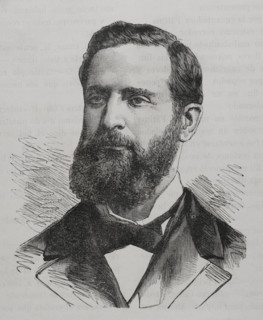 Henry Abbott (1834-1876). British merchant. German consul in the Ottoman city of Thessaloniki in