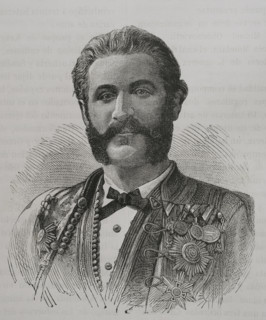 Nicholas I Mirkov Petrovic-Njegos (1841-1921). Prince of Montenegro (1860-1910) and king