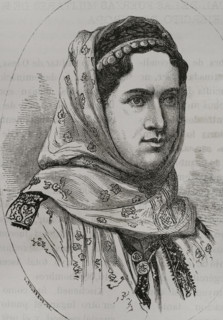 Elisabeth of Wied (Pauline Elisabeth Ottilie Luise) (1843-1916). Queen consort of Romania as the