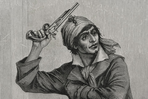 Jean-Paul Marat (1743-1793). French scientist and physician who became an important politician