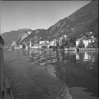 Campione, Italian enclave on Lake Lugano; 1946
