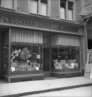 Albert Hoster Bookstore: Advertising for Das Beste, 1948