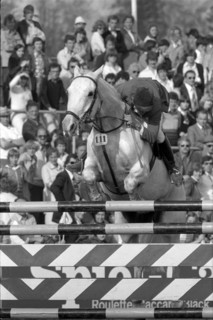 CSIO St. Gallen 1978: Thomas Fuchs on Snow King
