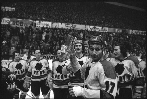 NLA 1974/75: Championship celebration of SC Bern