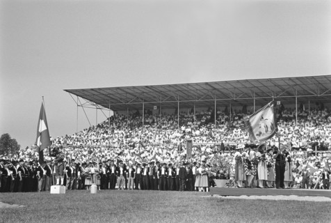 Swiss Wrestling Festival 1966 in Frauenfeld: Opening Ceremony