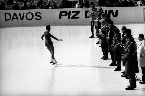 World Figure Skating Championships 1966 in Davos: Women's compulsory skating, judges