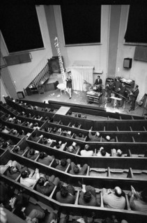 Afternoon entertainment in the prison in Lenzburg, 1969