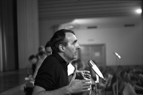 General Assembly of the Autonomous Youth Center Action in the Volkshaus Zurich 1968
