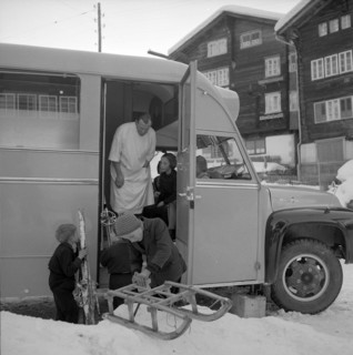 Goms, Valais: Mobile School Dental Clinic; 1955