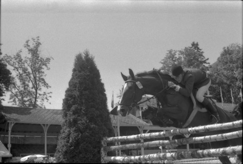 CSIO Lucerne 1974: Karl Heinz Giebmanns on Gabriela