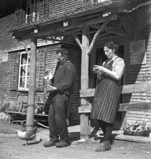 Farmers in the Muotathal, 1950