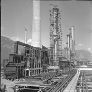 Collombey, refinery; 1963