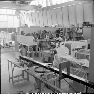 CERN workshop, proton experimental chamber 1956
