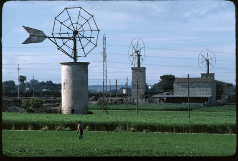 Windmill, Laguna, Mallorca, 1976