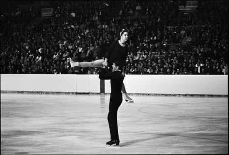 European Championships in Zurich 1971: The siblings Karin and Christian Künzle