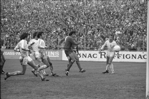 Cup Final 1975: FC Basel  FC Winterthur; Otto Demarmels