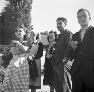 WW 2: bombing in Delley 1944, village inhabitants