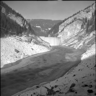 Lac de Moron at Le Châtelot dam 1953