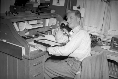 Mobilization report 1947: Call in the office, conscription