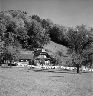 Refugees at the Swiss border 1945