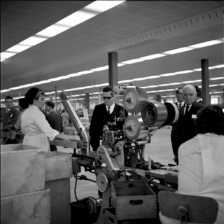 Opening of United Tobacco Factories Ltd, 1964