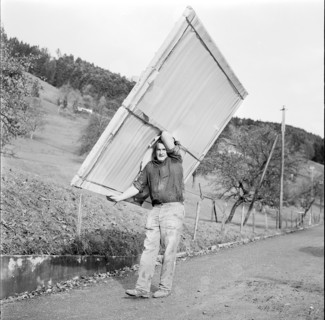 Siegfried Boss, worker at the 1969 Chrampf Olympics