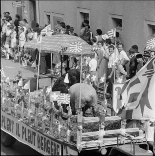 11th separatist meeting in Delémont, 1958