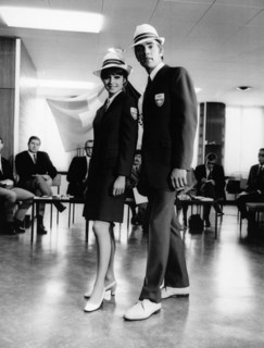 Olympic Games Mexico 1968: Presentation of Swiss clothing