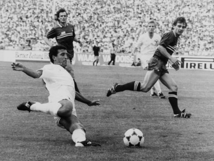 Cup final 1986: FC Sion Servette Geneva; Aziz Bouderbala
