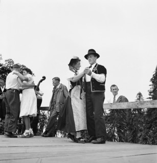 Folk festival in Emmental, 1942