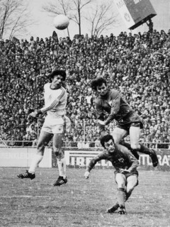 Cup Final 1975: FC Basel  FC Winterthur; Risi, Hasler, Fischli