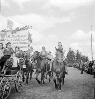 38th MarchéConcours Saignelégier, Cortège, 1941
