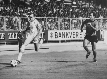 League Cup Final 1975: FCZ  GC; Pius Fischbach and Ruedi Elsener