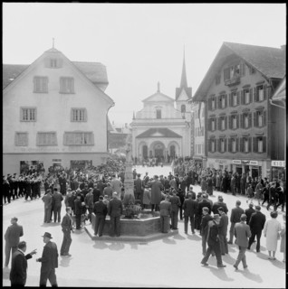 Sarnen: Population at the Obwalden Landsgemeinde 1960