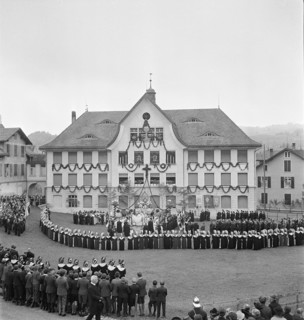 Corpus Christi procession in Appenzell, 1940