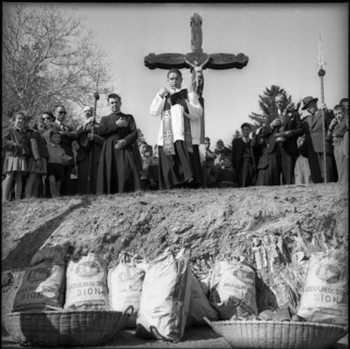Feast of St. George in Chermignon, 1955