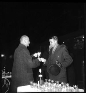 Max Petitpierre, reception in Neuchâtel, 1944