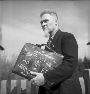 Head of Father Divine in Wallisellen, 1946