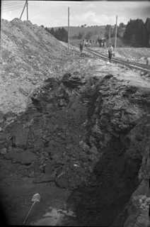 Huswil; Coal mine; 1942.