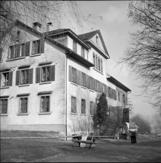 Locked farm due to foot-and-mouth disease in Zurich, 1951.