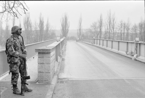 Winter manoeuvre near Winterthur 1971.